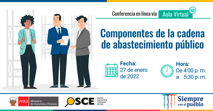 Conferencia Virtual Gratuita Osce Componentes De La Cadena De