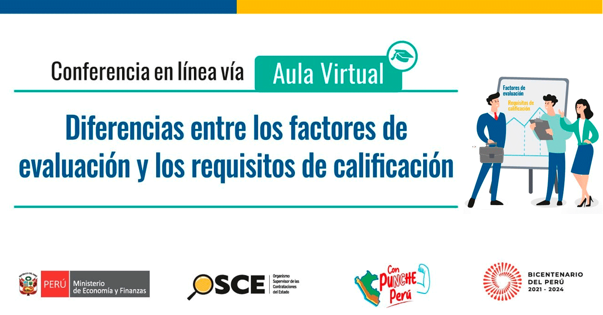 Conferencia online gratis Diferencias entre los factores de evaluación