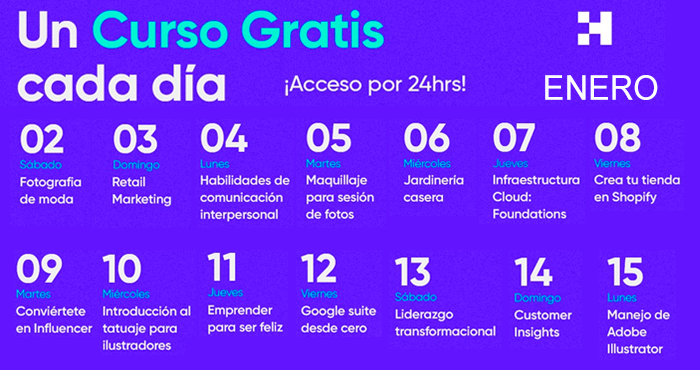 Crehana Ofrece Un Curso Gratis Cada Día ¡acceso Por 24 Horas 1214