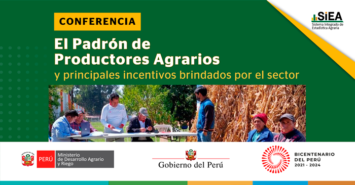 Conferencia Virtual Gratuita Respecto Al Padrón De Productores Agrarios ...