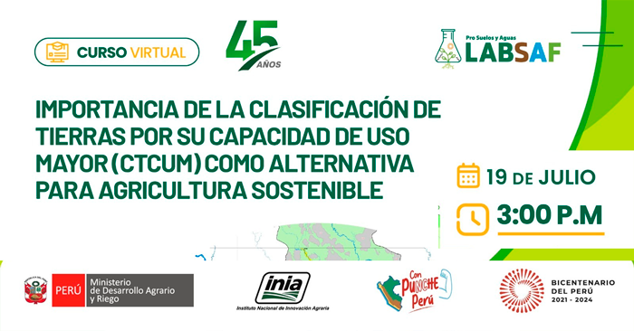 Curso Online "Importancia De La Clasificación De Tierras Por Su ...