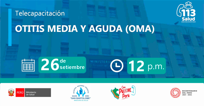 Capacitaci N Online Otitis Media Y Aguda Oma Del Minsa