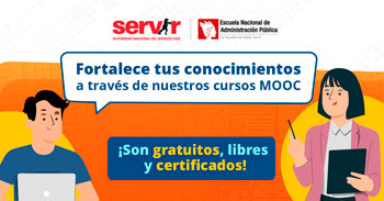 Cursos online gratis MOOC con CERTIFICACIÓN GRATUITA del SERVIR