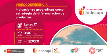 Conferencia online gratis "Indicaciones geográficas como estrategia de diferenciación de productos" 