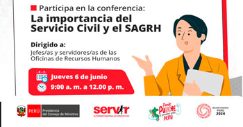 Conferencia online "La importancia del Sistema Administrativo de Gestión de Recursos Humanos (SAGRH)" 