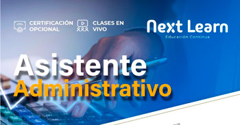  Curso online gratis "Asistente Administrativo" de Next Learn