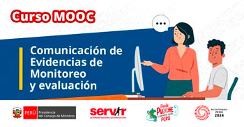 Curso online gratis certificado MOOC "Comunicación de Evidencias de Monitoreo y Evaluación"