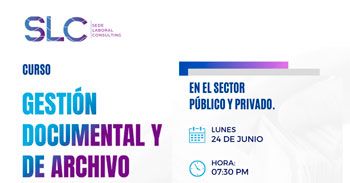 Curso online gratis "Gestión Documental y de Archivo en el Sector Público y Privado" de Sede Laboral