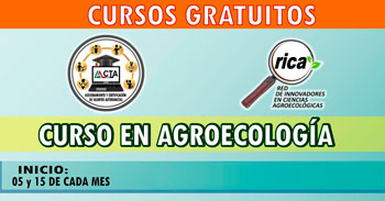 Cursos online gratis "Ciencias agroecológicas" de ACTA