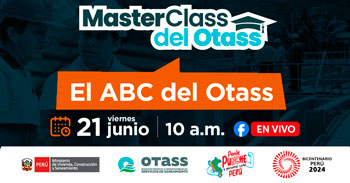 Evento virtual "Master Class: EI ABC del Otass" del OTASS
