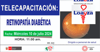 Capacitación online "Retinopatía Diabética"  del  MINSA