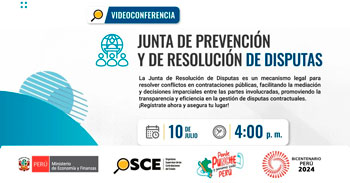 Conferencia online "Junta de Prevención y Resolución de Disputas" del OSCE