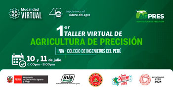  Taller online "Agricultura de Precisión" del INIA - CIP