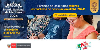 Talleres virtuales "Instructivos de postulación al PNL 2024" del Ministerio de Cultura Dirección de Junín