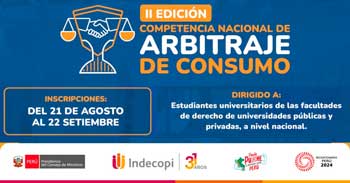 II Edición de la Competencia Nacional de "Arbitraje de Consumo" del INDECOPI