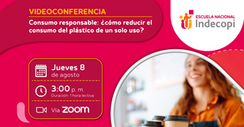 Conferencia online gratis "Consumo responsable: ¿Cómo reducir el consumo del plástico de un solo uso?" 