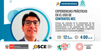 Conferencia online gratis "Experiencias practicas en el uso de contratos NEC" del OSCE