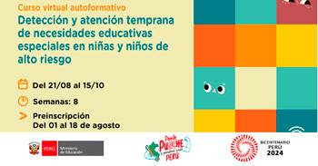 Curso online gratis Detección y atención temprana de necesidades educativas especiales en niñas y niños de alto riesgo