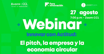 Webinar online "El pitch, la empresa y la economía circular" del PRODUCE