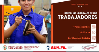  Capacitación online gratis "Derechos laborales de los trabajadores" 