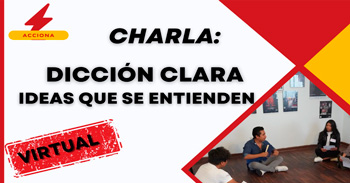  Charla online gratis "Dicción clara, ideas que se entienden" de H&F Investments