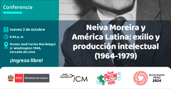  Conferencia presencial "Neiva Moreíra y América Latina: exilio y producción intelectual (1964-1979)" 