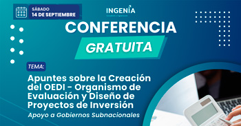  Conferencia online gratis "Apuntes sobre la Creación del OEDI"