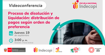 Conferencia online gratis Proceso de disolución y liquidación: distribución de pagos según orden de preferencia