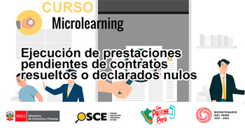 Curso online gratis Microlearning: Ejecución de prestaciones pendientes de contratos resueltos o declarados nulos 