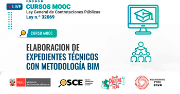 Curso online gratis con certificado "Elaboración de expedientes técnicos con metodología BIM" del OSCE