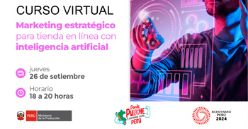 Curso online gratis "Marketing estratégico para tienda en línea con inteligencia artificia" 