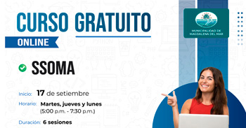  Curso online gratis "Seguridad y salud ocupacional y medio ambiente" de la Municipalidad de Magdalena del Mar