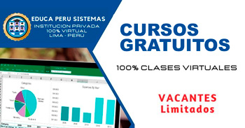  Cursos gratis online de Educa Perú sistemas ((Clases en vivo))