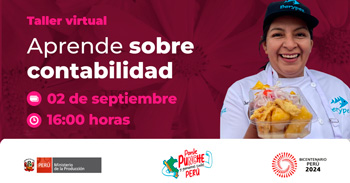 Taller  online "Aprende Sobre Contabilidad" del PRODUCE