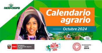 Calendario de eventos agrarios de capacitación y asistencia técnica del MIDAGRI