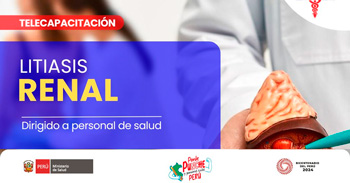 Capacitación online gratis "Litiasis Renal" del  MINSA