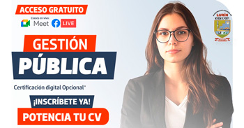 Curso online gratis "Gestión pública" de la Municipalidad de Lurín