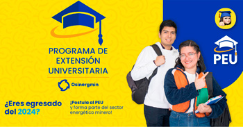 OSINERGMIN PEU 2024 - Programa de Extensión Universitaria de OSINERGMIN