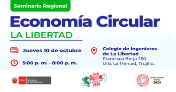 Seminario presencial "Economía Circular" de Produce