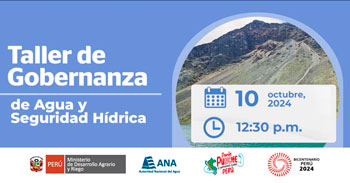 Taller presencial "Ecohidrología en la microcuenca Carhuayumac"  de la Autoridad Nacional del Agua