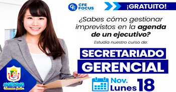  Curso online gratis "Secretariado gerencial" de la Municipalidad Distrital de Marcona