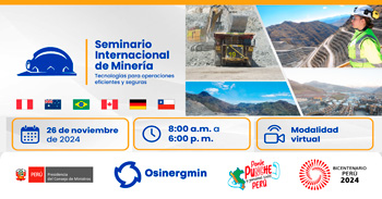 Seminario online de minería "Tecnologías para operaciones eficientes y seguras"