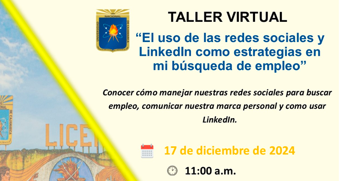 Taller Online El Uso De Las Redes Sociales Y Linkedin Como Estrategias