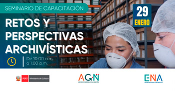 Capacitación presencial "Retos y perspectivas archivísticas" en la Escuela Nacional de Archivística