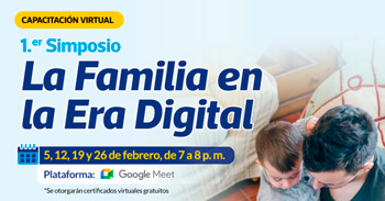 Capacitación online "La Familia en la Era Digital" de la Municipalidad de Lima