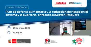  Charla online Plan de defensa alimentaria y la reducción de riesgo en el sistema y la auditoría