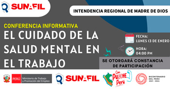  Conferencia online gratis sobre "El cuidado de la salud mental en el trabajo" 