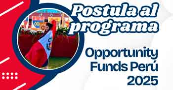  Convocatoria 2025 Programa "Opportunity Funds Application Form"  de EducationUSA