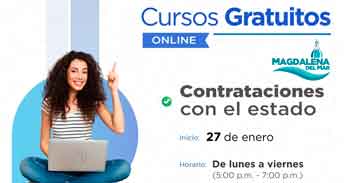  Curso online gratis "Contrataciones con el estado" de la Municipalidad de Magdalena del Mar