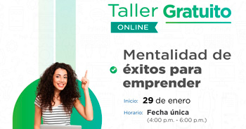  Curso online gratis "Mentalidad de éxitos para emprender" de la Municipalidad de Magdalena del Mar